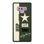 1941 Jeep Green Vintage Racing Series Samsung Galaxy Note 9 Case Cover