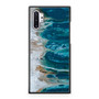 Abstract Art Blue Wall Art Coastal Landscape Giclee Samsung Galaxy Note 10 / Note 10 Plus Case Cover