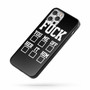 Fuck You Me Off Her It Him iPhone Case Cover