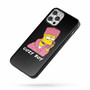 Bart Simpson Cozy Boy Quote Fan Art iPhone Case Cover