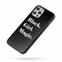 Black Girl Magic Saying Quote Fan Art A iPhone Case Cover