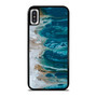 Abstract Art Blue Wall Art Coastal Landscape Giclee iPhone XR / X / XS / XS Max Case Cover