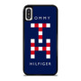 90S Tommy Hilfiger Logo H Cable Knit Vintage iPhone XR / X / XS / XS Max Case Cover