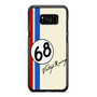 Vintage Racing Red White And Blue Backgrounds Samsung Galaxy S8 / S8 Plus / Note 8 Case Cover