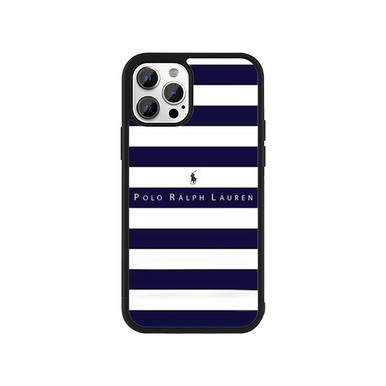 Polo Ralph Lauren Blue Striped iPhone 13 / 13 Mini / 13 Pro / 13