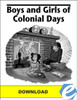 Boys and Girls of Colonial Days - Answer Key - PDF Download