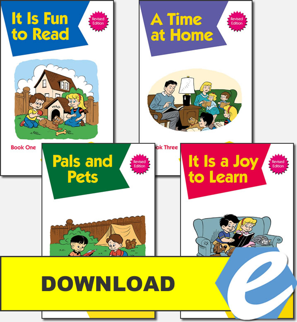 Christian Liberty Kindergarten Phonics Readers - Complete Set - PDF Download