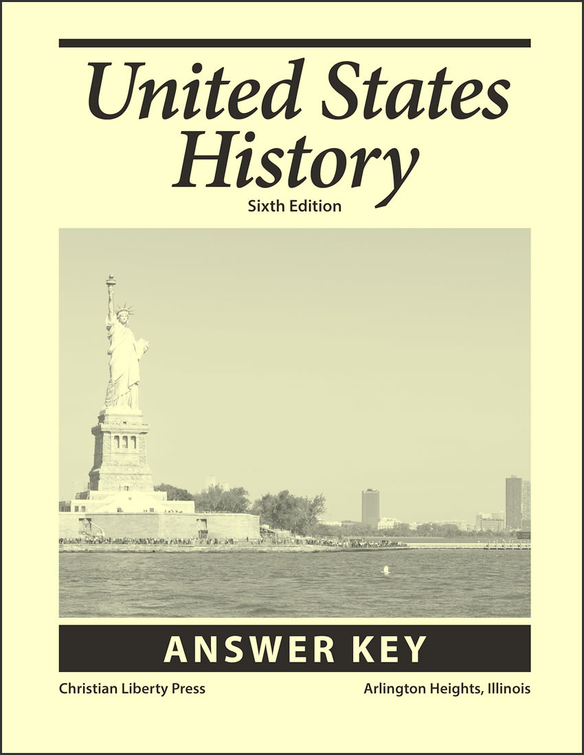 United States History, 6th edition Answer Key