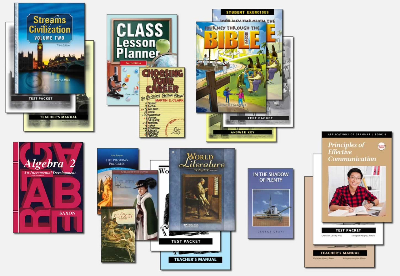 Grade 10 CLP Curriculum Kit - Christian Liberty Press