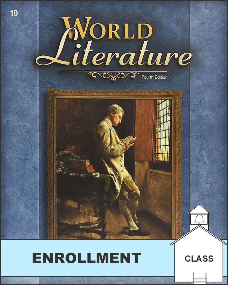 洋書 Literary Interest World Literature (Individual Course) - Christian Liberty Press