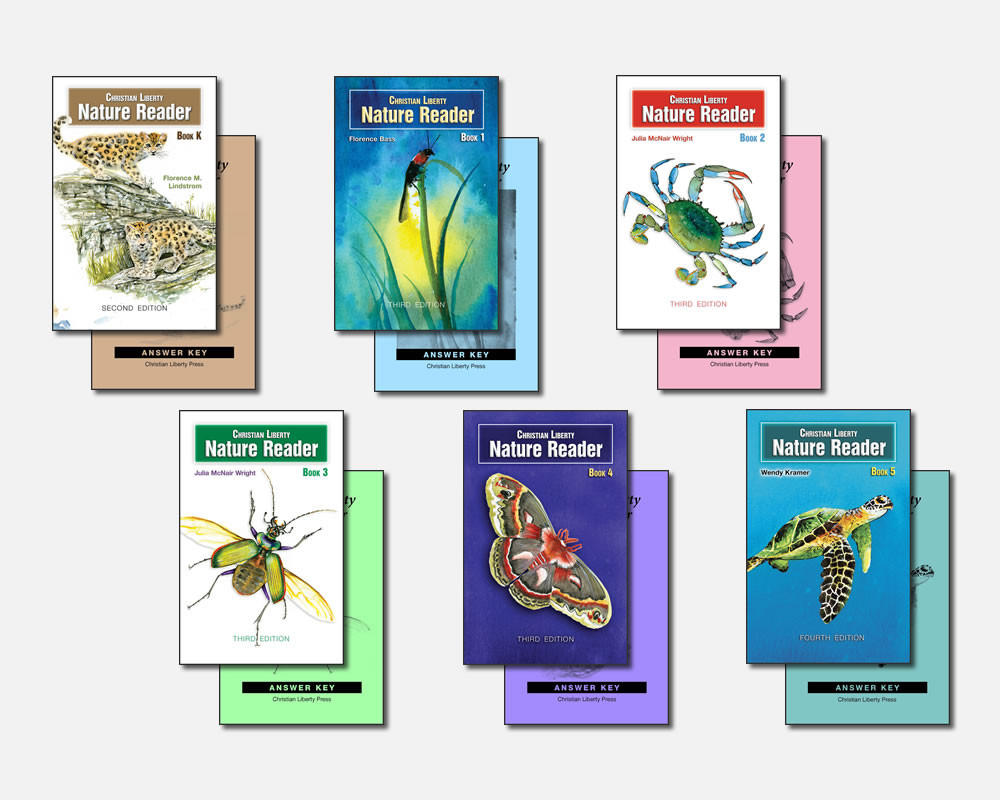 Lucrece De La Nature 2冊セット Christian Liberty Nature Reader - Complete Set - Christian Liberty