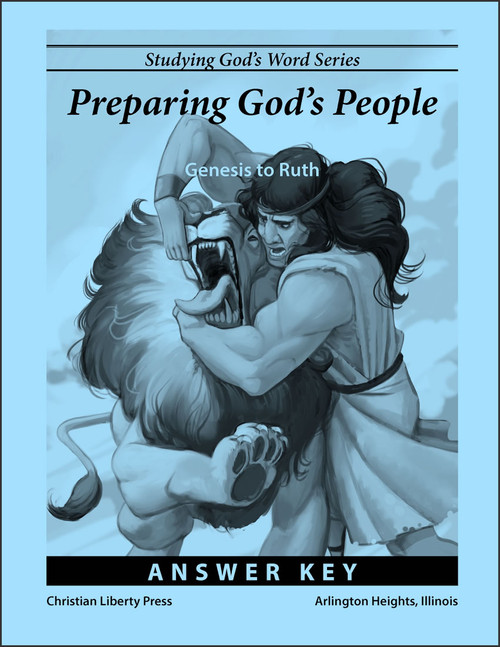 Preparing God's People: Genesis to Ruth Answer Key