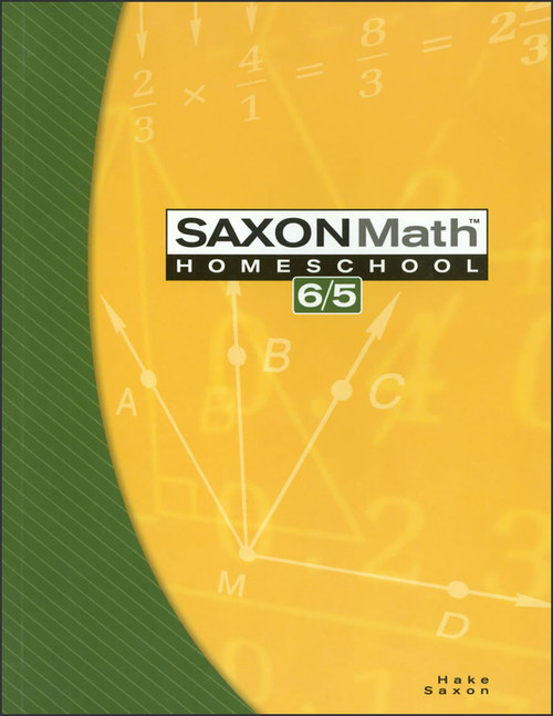 Saxon Math Homeschool 6/5, 3rd edition - Homeschool Kit