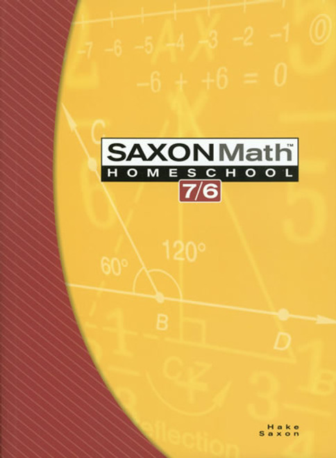 Saxon Math Homeschool 7/6, 4th edition - Kit