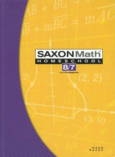 【USED】新編数学III New Approaches to Math III Saxon Math Homeschool 8/7, 3rd edition - Homeschool Kit