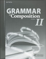 Grammar and Composition II, 5th edition - Teacher Quiz/Test Key