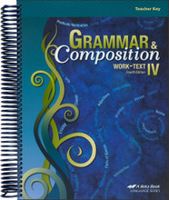 Grammar & Composition IV, 4th edition - Teacher Key ...