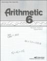 Arithmetic 6, 4th edition - Quizzes, Tests, & Speed Drills