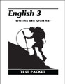 English 3: Writing and Grammar, 2nd edition - Test Packet