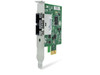 Allied Telesis 2914SX/SC is a gigabit PCIe x1 network adapter with a fixed SC connector.