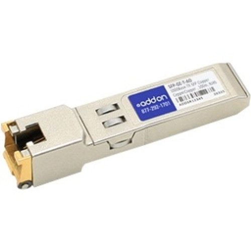 SFP-GE-T-AO - AddOn Cisco SFP-GE-T Compatible SFP Transceiver