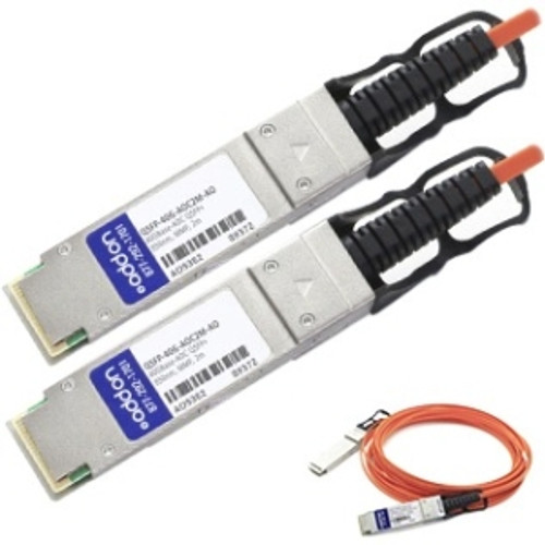 QSFP-40G-AOC2M-AO - AddOn 2m Industry Standard QSFP+ AOC