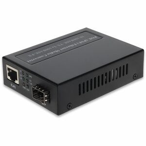 ADD-FMC-SFP-POE - AddOn 100Mbs 1 RJ-45 to 1 SFP Media Converter