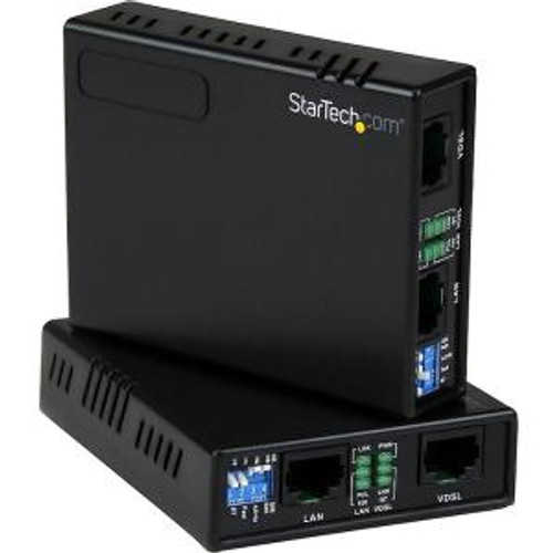 110VDSLEXT - StarTech.com 10/100 VDSL2 Ethernet Extender Kit over Single Pair Wire 1 km