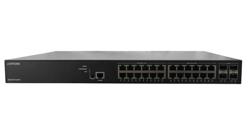 SM24TBT4XPA-NA	-Managed Gigabit Ethernet PoE++ IEEE 1588v2 Switch  -(12) 10/100/1000Base-T ports + (12) 100M/1G/2.5GBase-T ports + (4) 10G SFP+ ports.