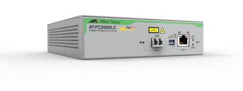 Allied Telesis AT PC2000/LC - fiber media converter - 10Mb LAN