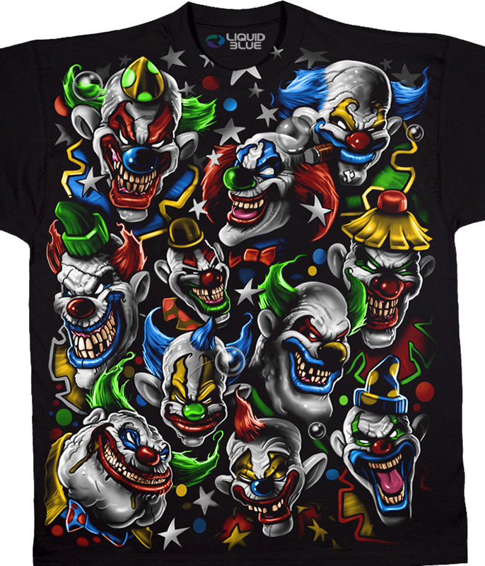 t shirt clown