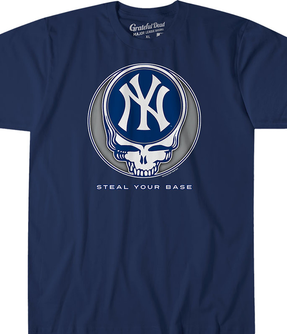 Grateful dead yankees shirt Clearance