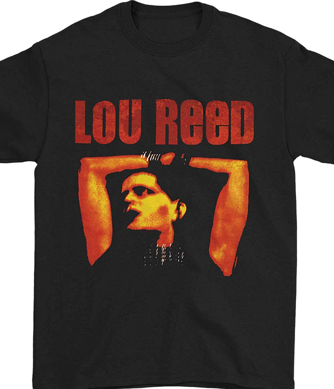 Lou Reed Rock And Roll Animal Black T 