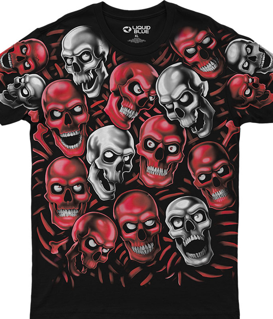 Skull pile shirt Clearance