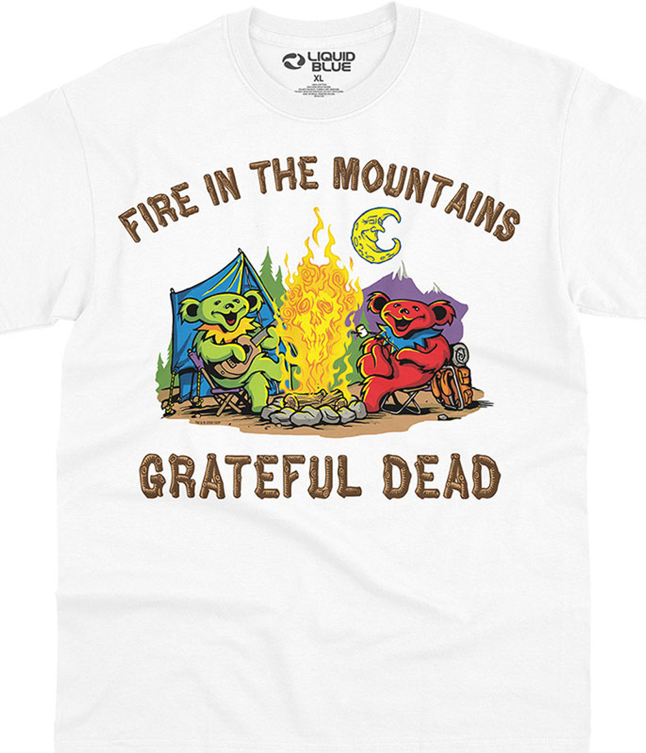 Fire on the mountain t shirt Clearance