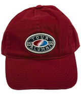 Grateful Dead Tour Alumni Bolt Red Hat Liquid Blue