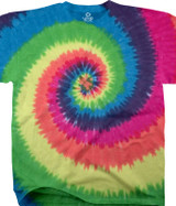 Pastel Spiral Tie Dye T-shirt – printalk