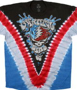 Grateful Dead Men's Steal Your Faceoff Tie Dye T-shirt Multi, Size: Medium, Multi-Color