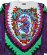 2000 GRATEFUL DEAD Lighthouse Tie Dye Liquid Blue Double Sided 