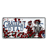 Grateful Dead GD Bertha Roses License Plate