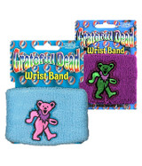 Grateful Dead GD Bear Purple Wristband