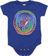 Grateful Dead GD Steal Your Puppy Blue Onesie