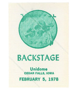 The Vault Grateful Dead 1978 02-05 Backstage Pass Liquid Blue