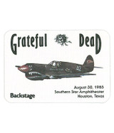 The Vault Grateful Dead 1985 08-30 Backstage Pass Liquid Blue