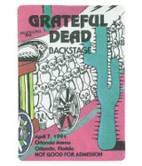 The Vault Grateful Dead 1991 04-07 Backstage Pass Liquid Blue
