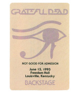 The Vault Grateful Dead 1993 06-15 Backstage Pass Liquid Blue