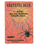 The Vault Grateful Dead 1994 07-19 Backstage Pass Liquid Blue