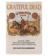 The Vault Grateful Dead 1995 06-03 Backstage Pass Liquid Blue