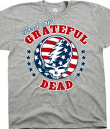 Grateful Dead Syf Independence Heather T-Shirt Tee Tee Liquid Blue