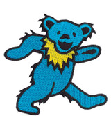 Grateful Dead GD Dancing Bear Blue Patch